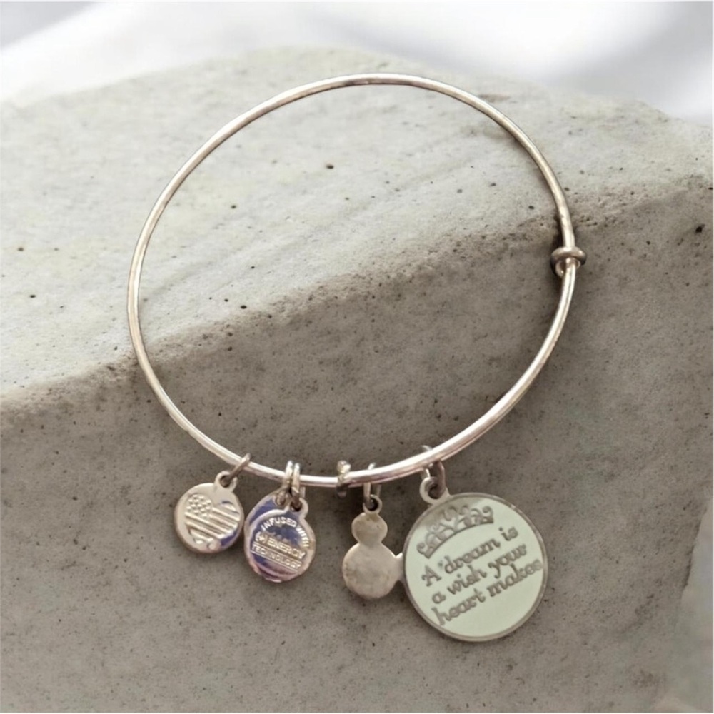 Alex and Ani Silver Tone Disney Bracelet